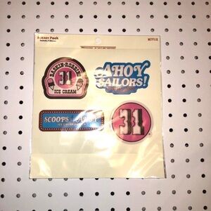 Stranger Things Scoops Ahoy sticker set